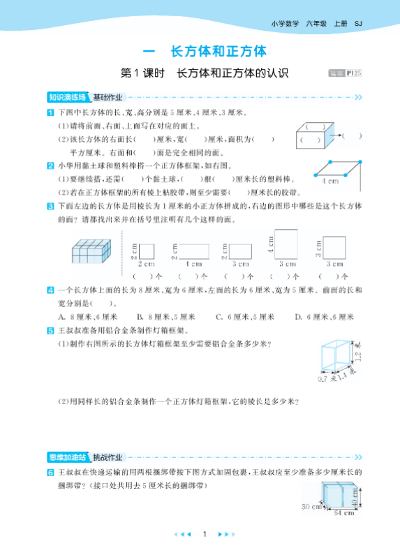 2025苏教版数学六年级上册 53天天练配套练习-麓名书院